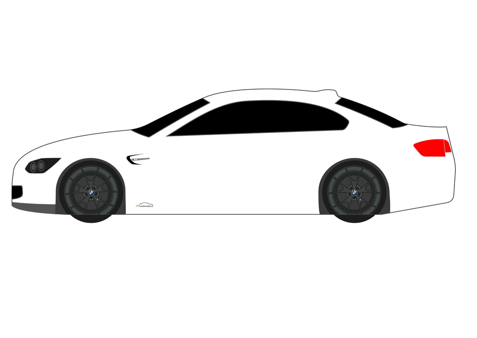 BMWE92M3Side